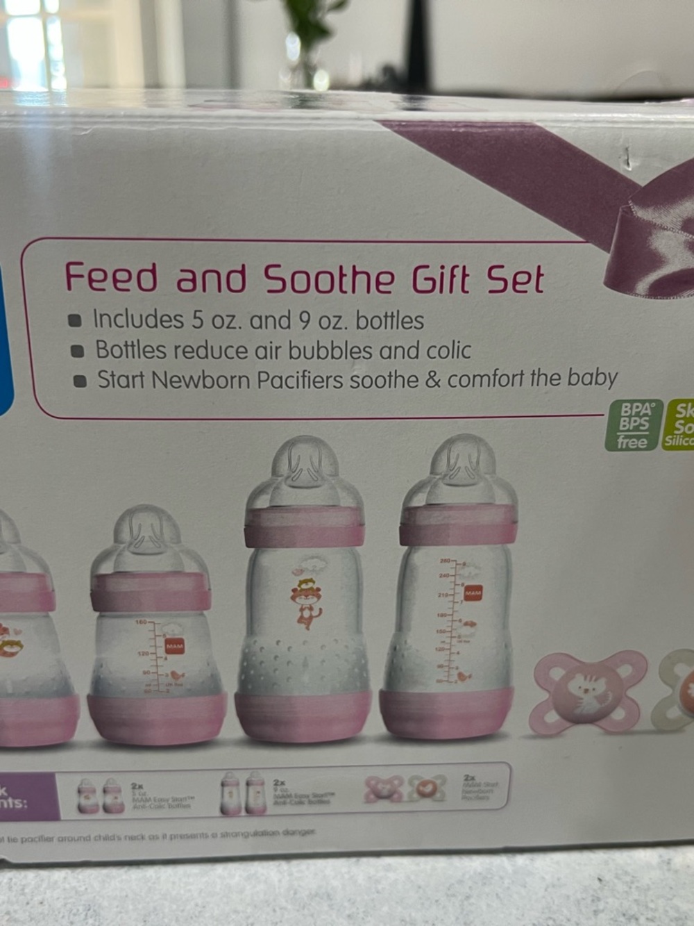MAM Baby Bottles Set + Extra Bottle (No Pacifiers)